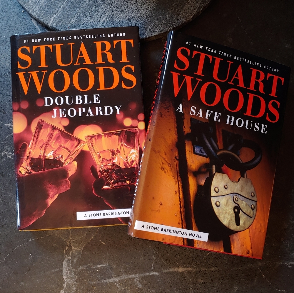 New York Times Bestselling Author Stuart Woods Hardcover Book Set